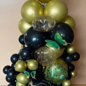 Balloon Column Gold and Blue