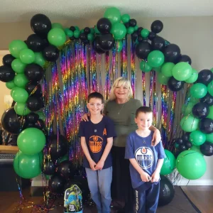 Birthday Balloon Arch