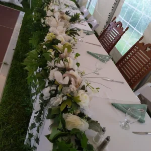 Wedding Head Table Arrangement