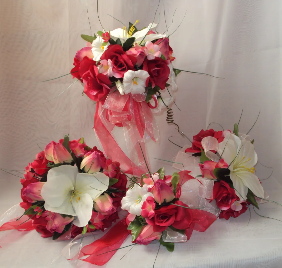 Enchanted 7 Piece Wedding Flowers Package