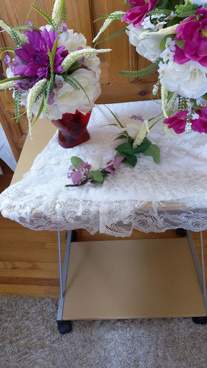 Magenta Wedding Flowers 13 Piece Package - Image 4