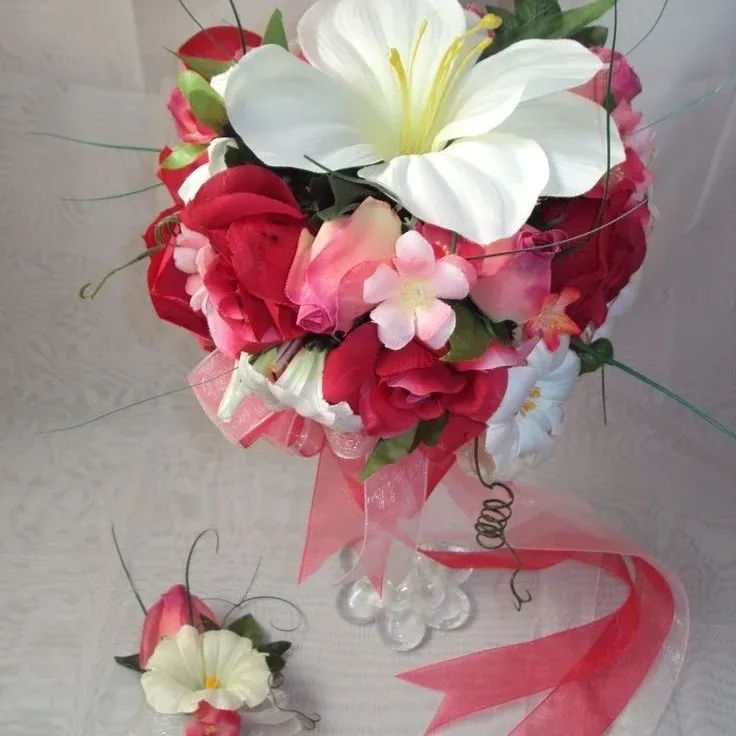 Enchanted 7 Piece Wedding Flowers Package - Image 2