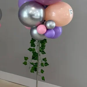 Balloon Set Purple & Pink Columns Adjustable